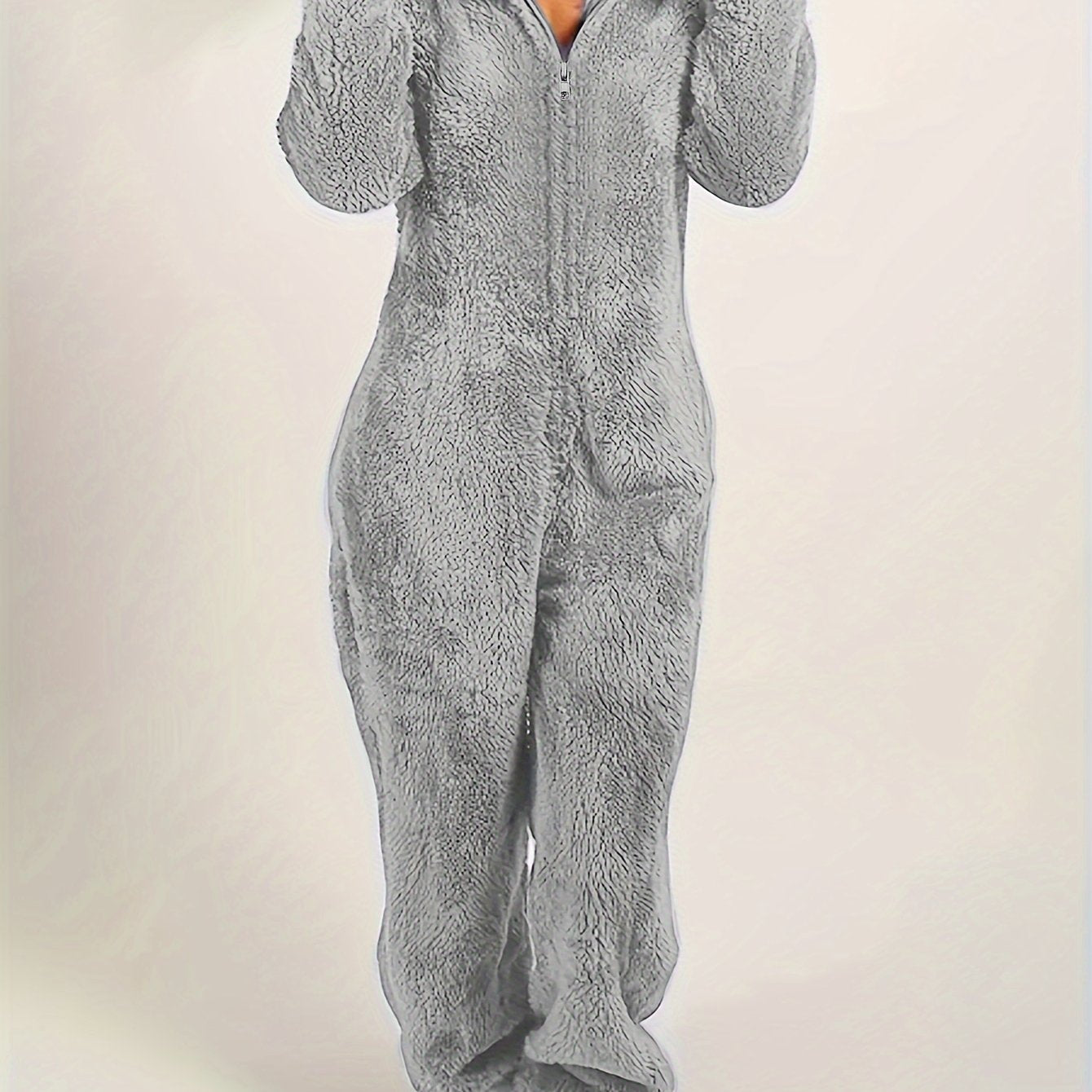 Fleece Pajama Jumpsuit
