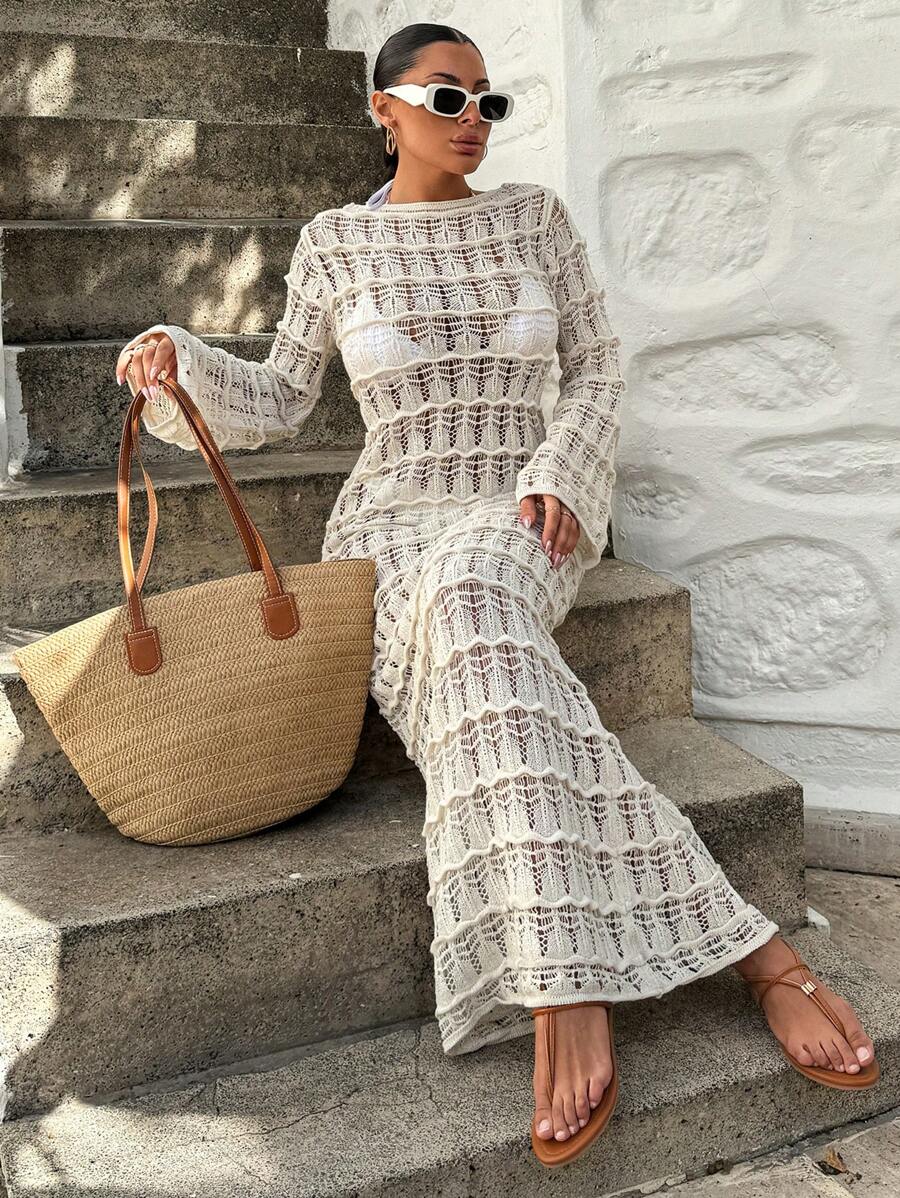 langes Strandkleid