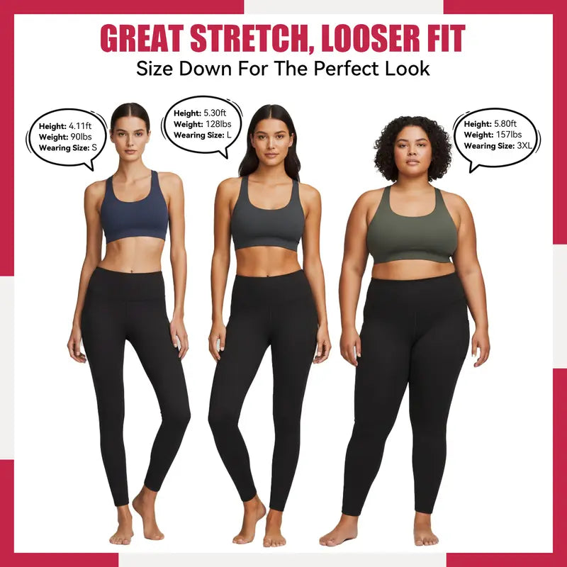 Fleece Leggings, 2 per Pack