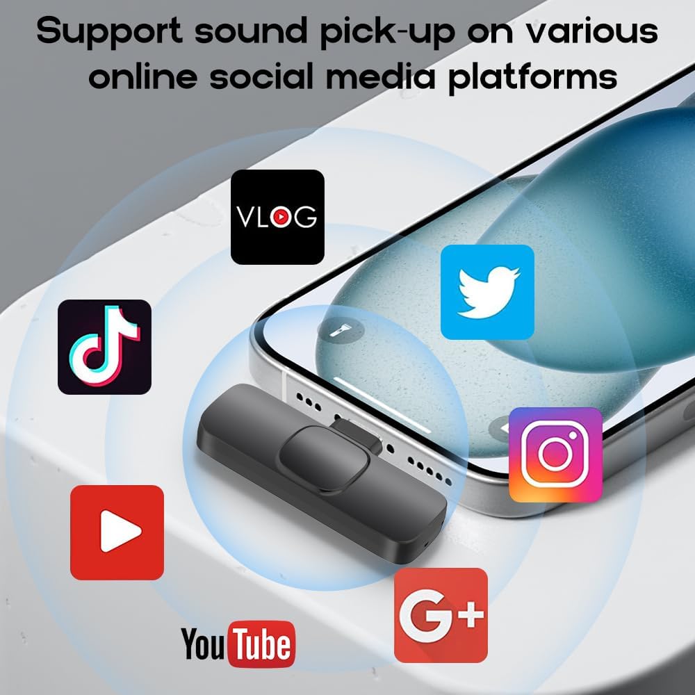 Lavalier Microphone for iPhone