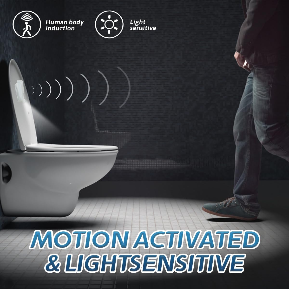 Motion Sensor Toilet