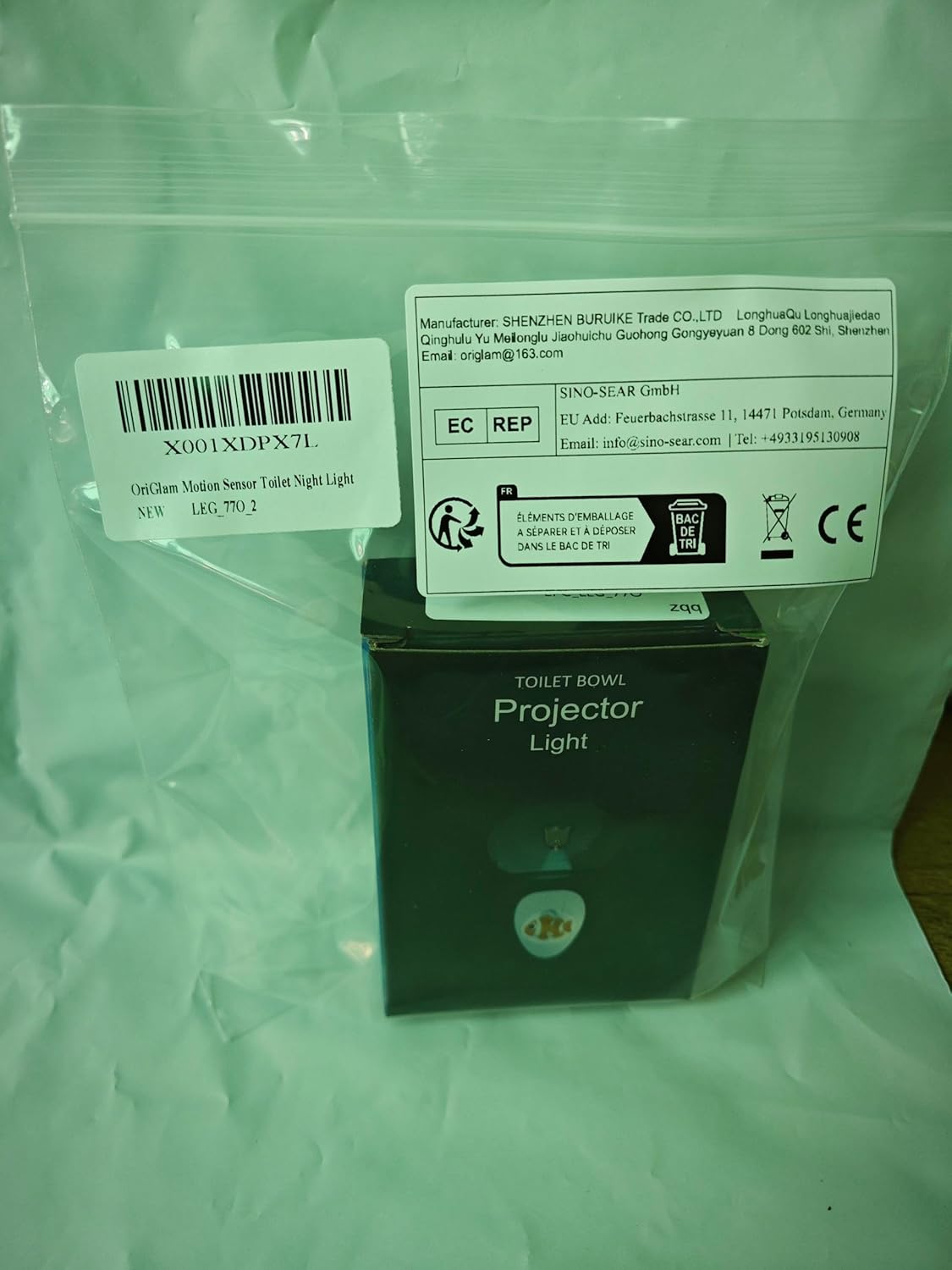 Motion Sensor Toilet