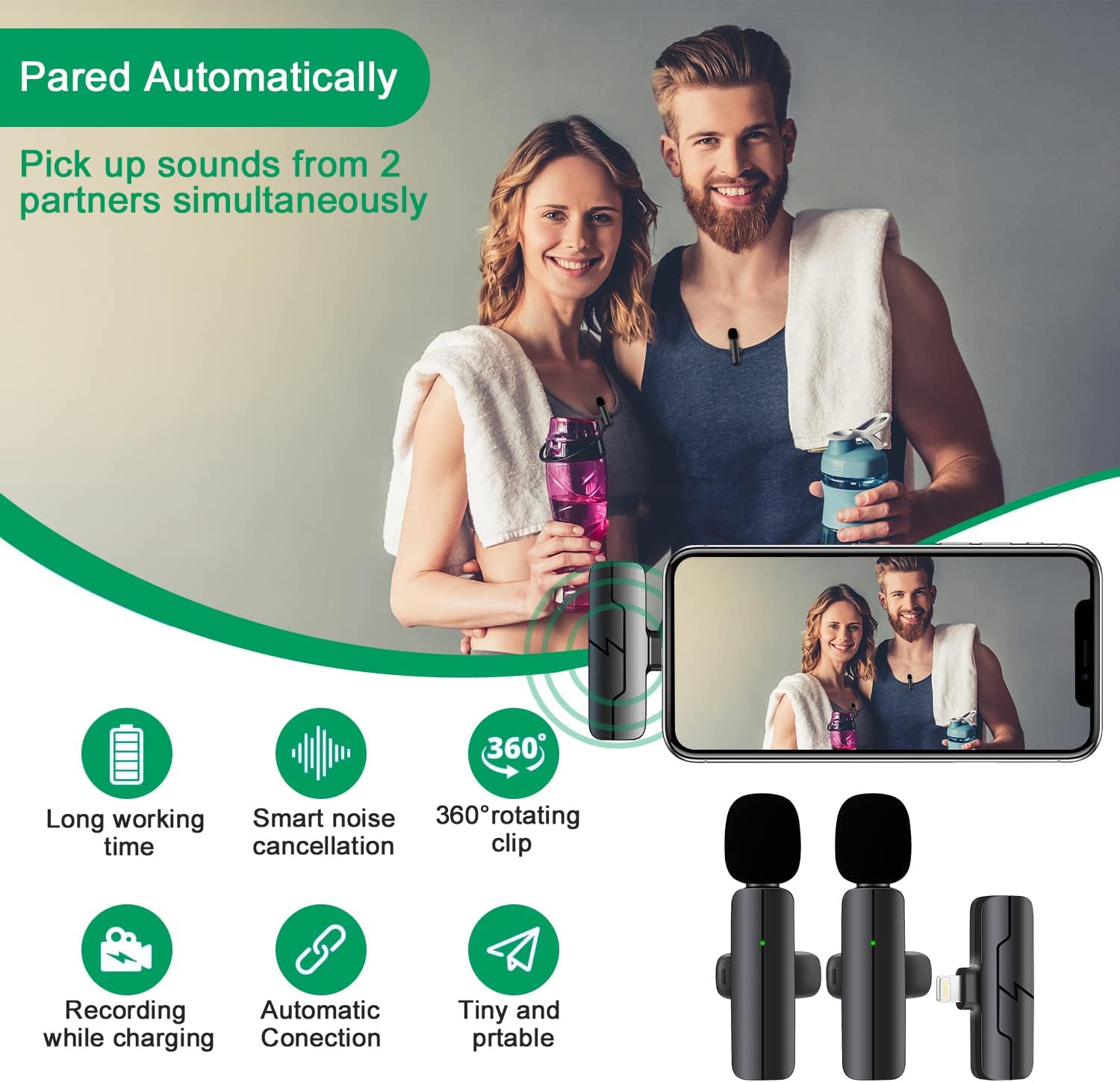 Lavalier Microphone for iPhone