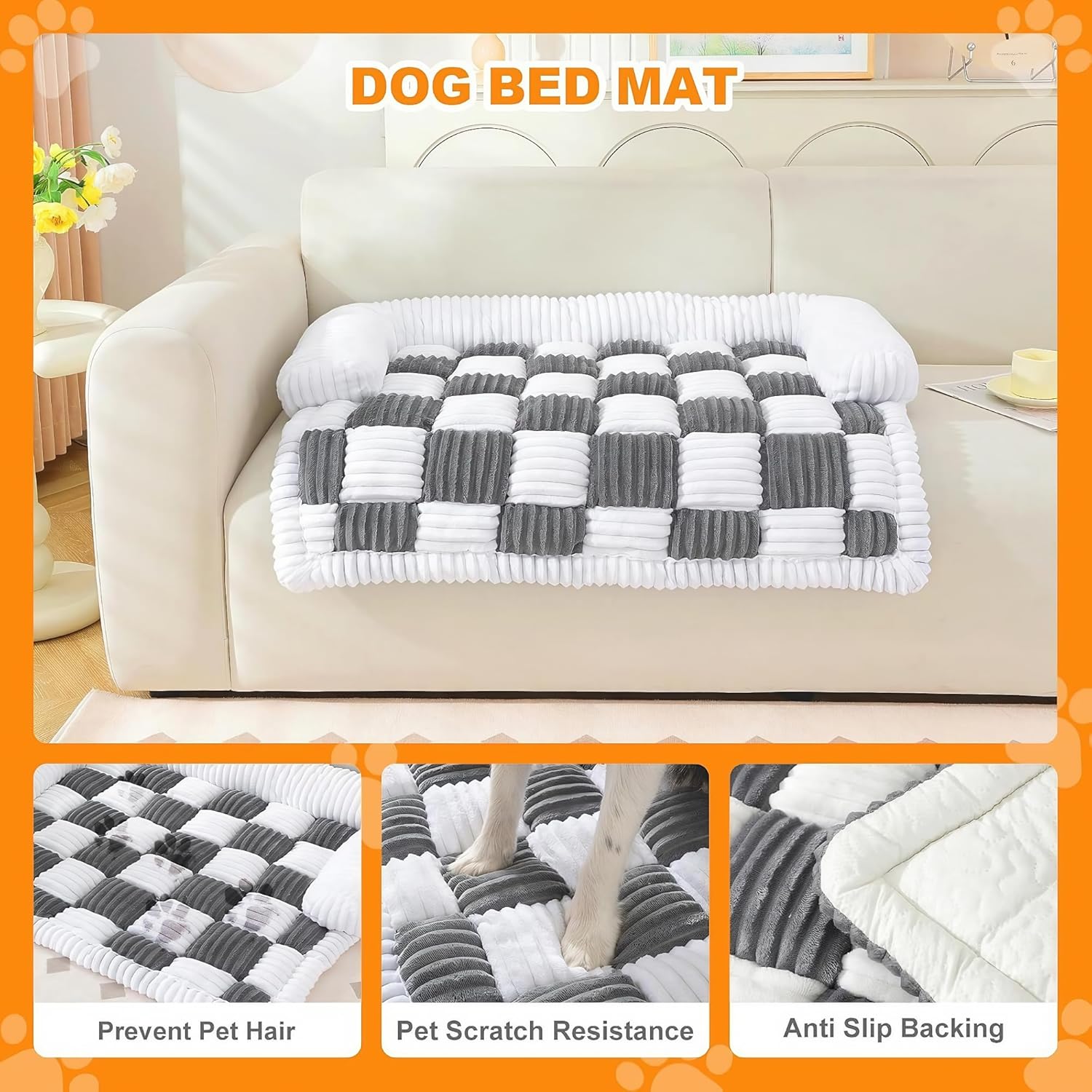 Pet couch bed mat