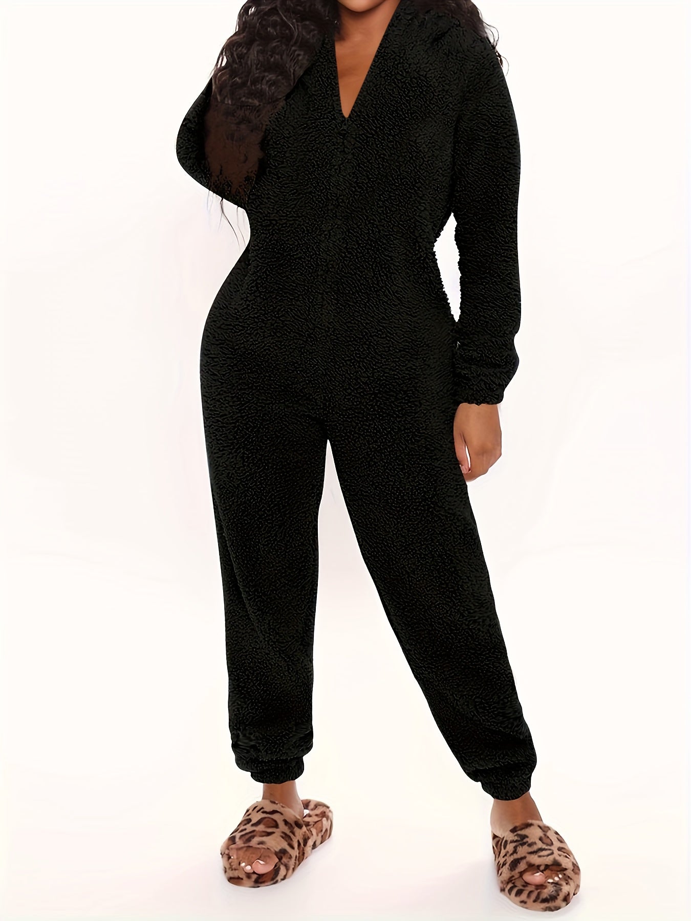 Fleece Pajama Jumpsuit