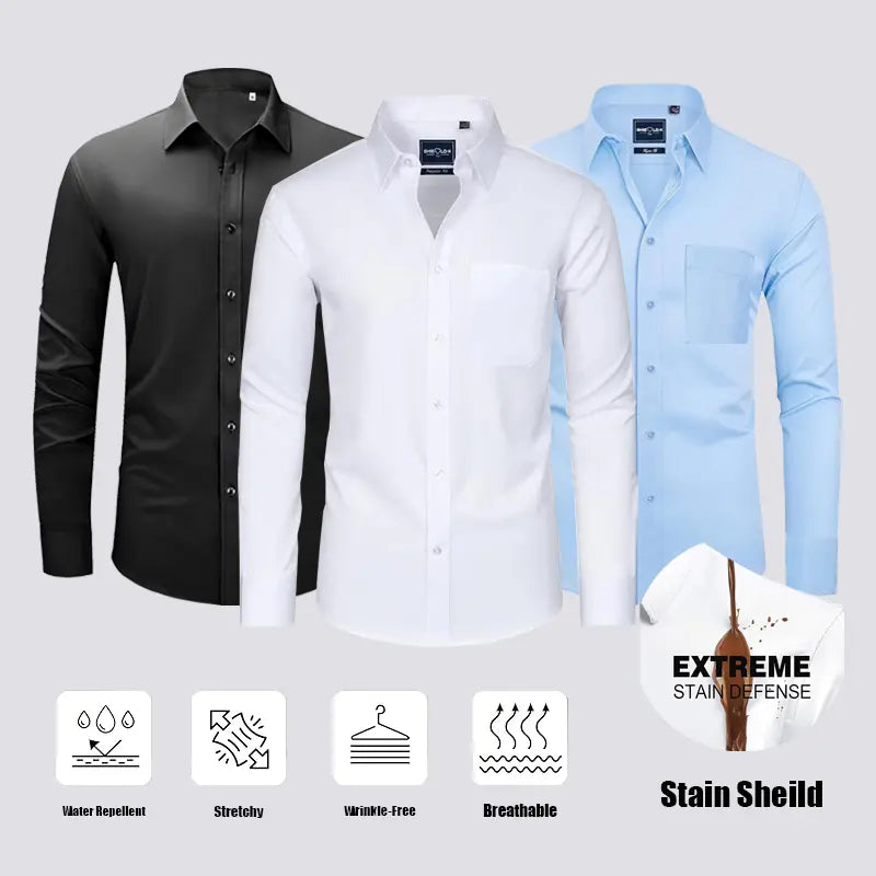 Stain Long Sleeve Shirts