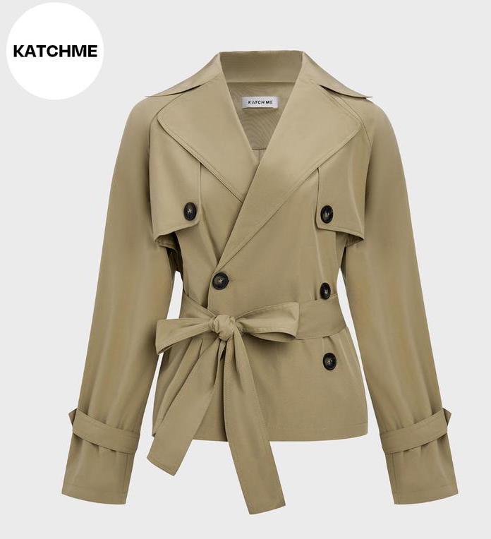 KatchMe Women's Trench Coat
