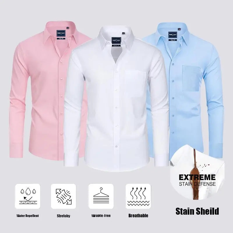 Stain Long Sleeve Shirts