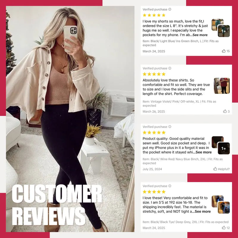 Fleece Leggings, 2 per Pack