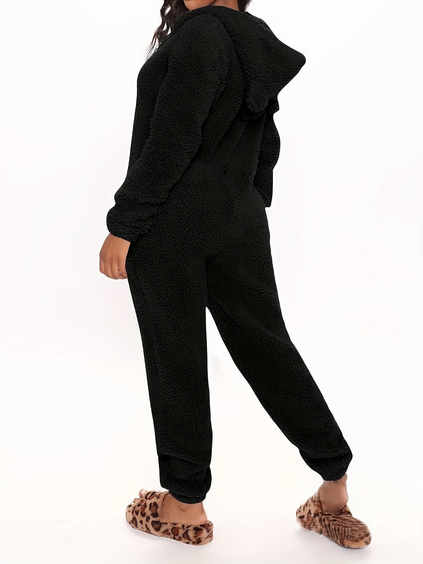 Fleece Pajama Jumpsuit