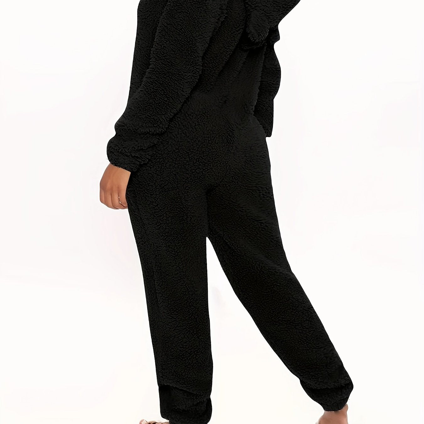 Fleece Pajama Jumpsuit