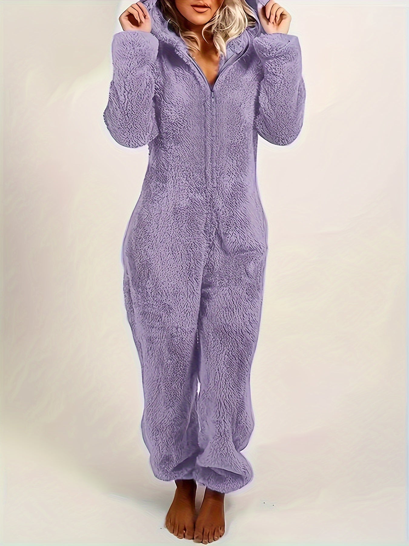 Fleece Pajama Jumpsuit