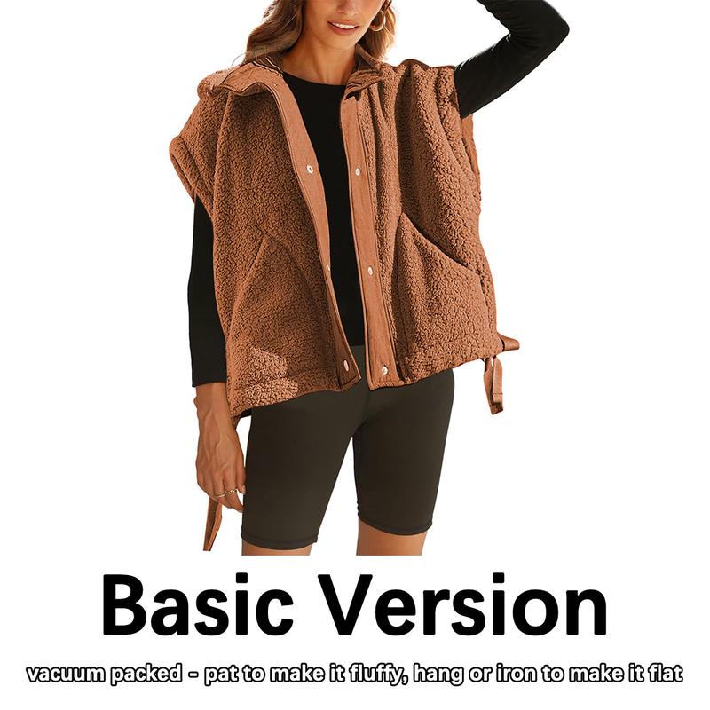Women's Warm Fleece Fall Vest