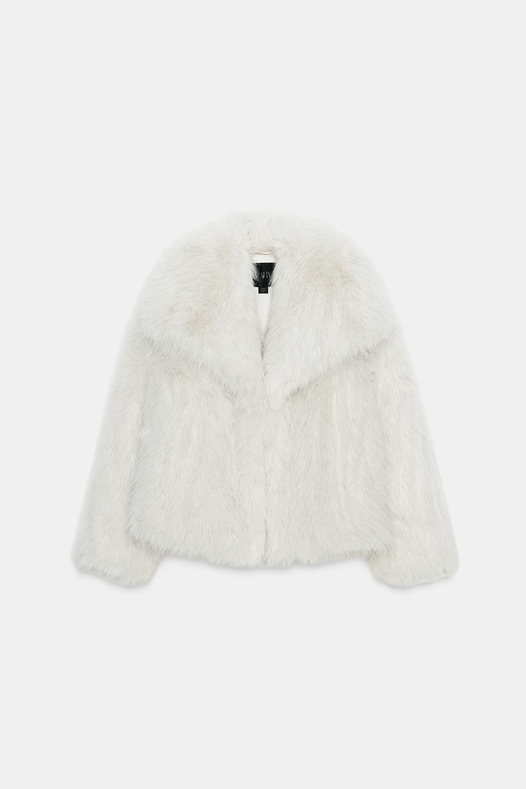Zara fur Jacke