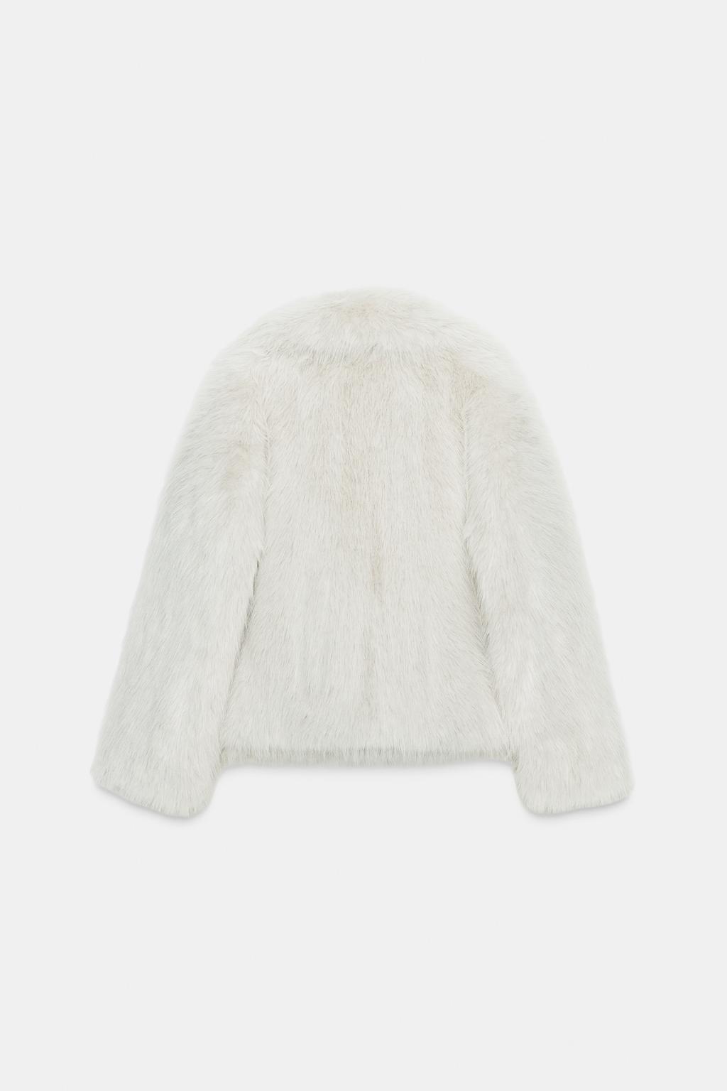 Zara fur Jacke