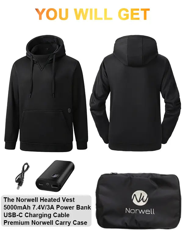 Winter Hoodie with battery
