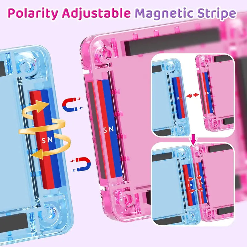 Mini Magnetic Tiles Building Blocks