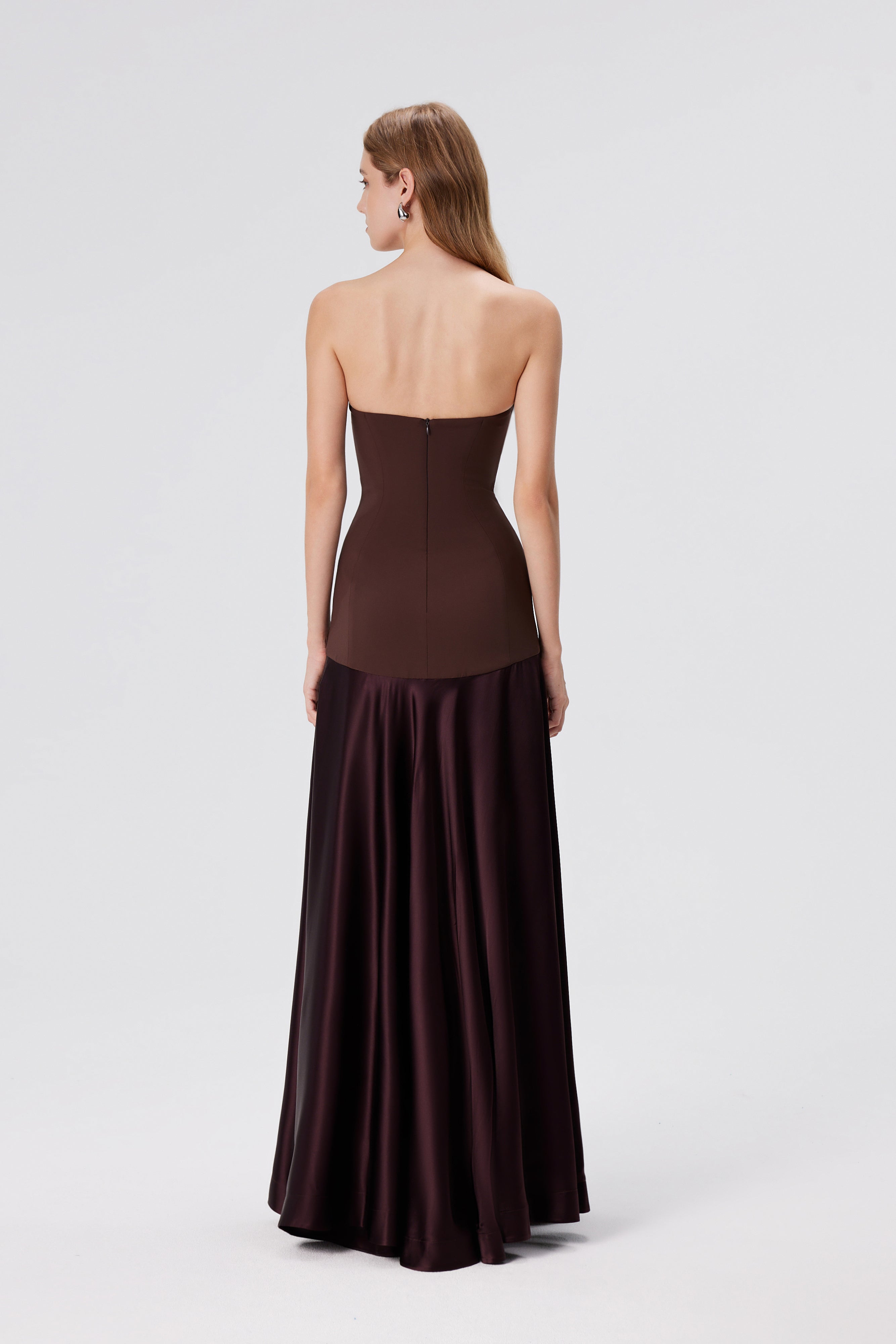 Trägerloses Kleid
