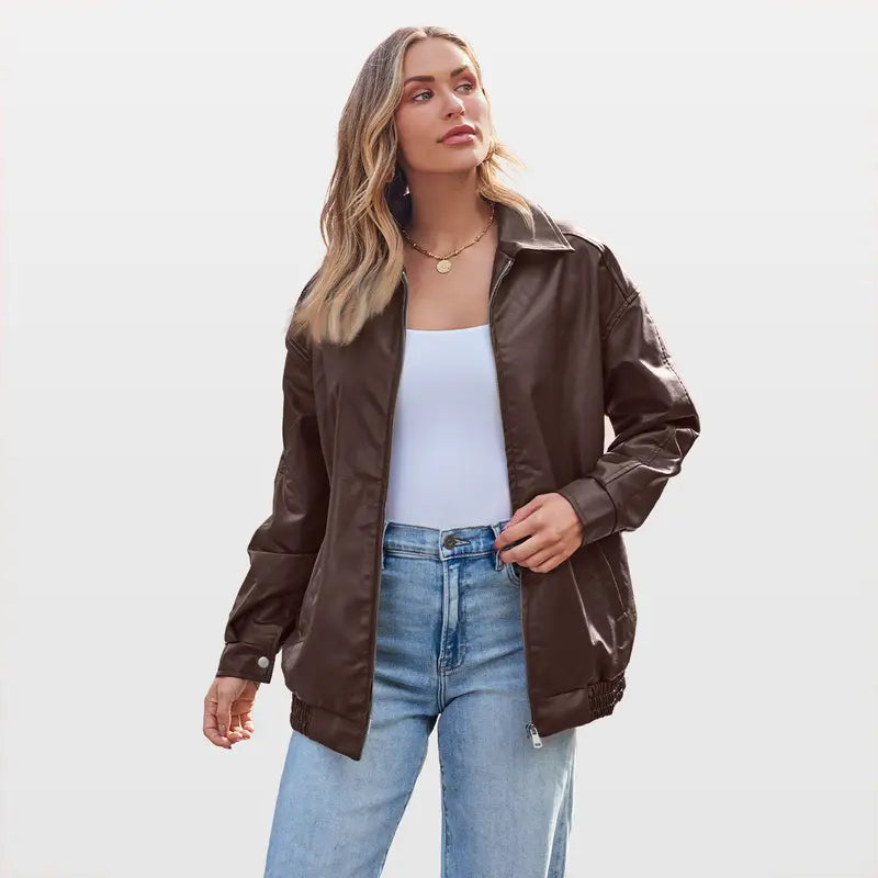 Leather Jackets Faux Suede