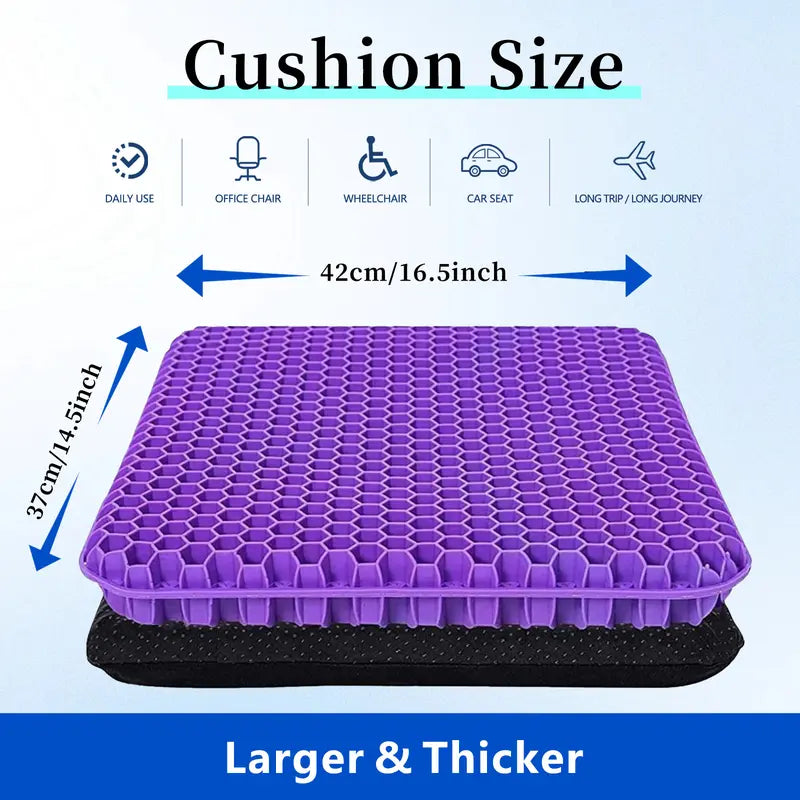 Gel seat cushion
