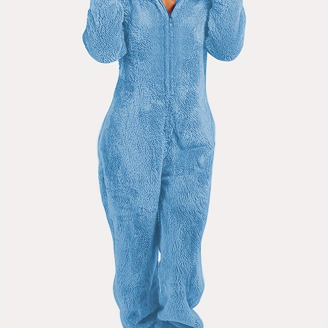 Fleece Pajama Jumpsuit