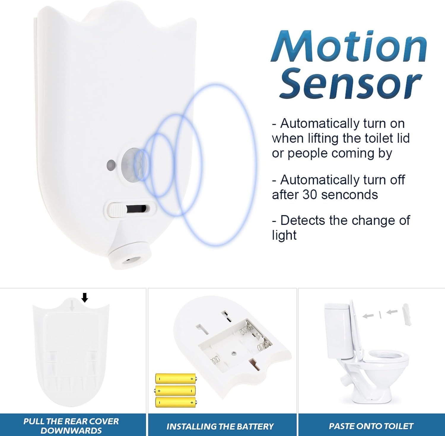 Motion Sensor Toilet