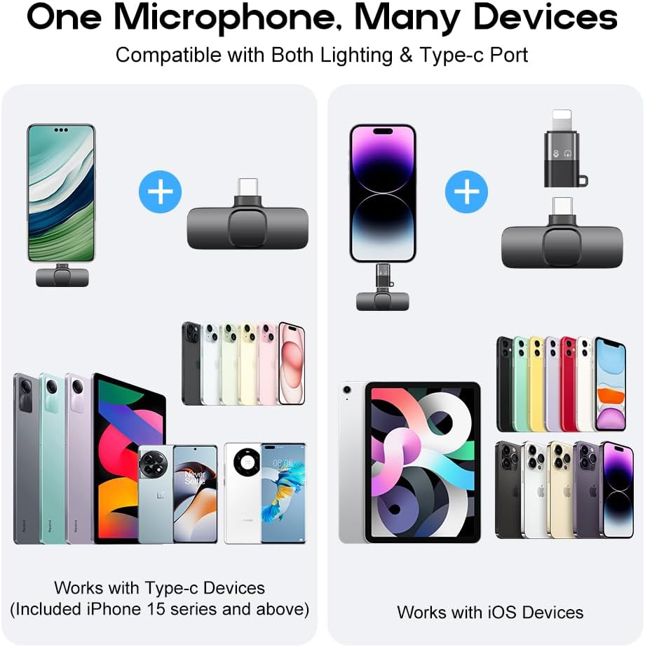 Lavalier Microphone for iPhone