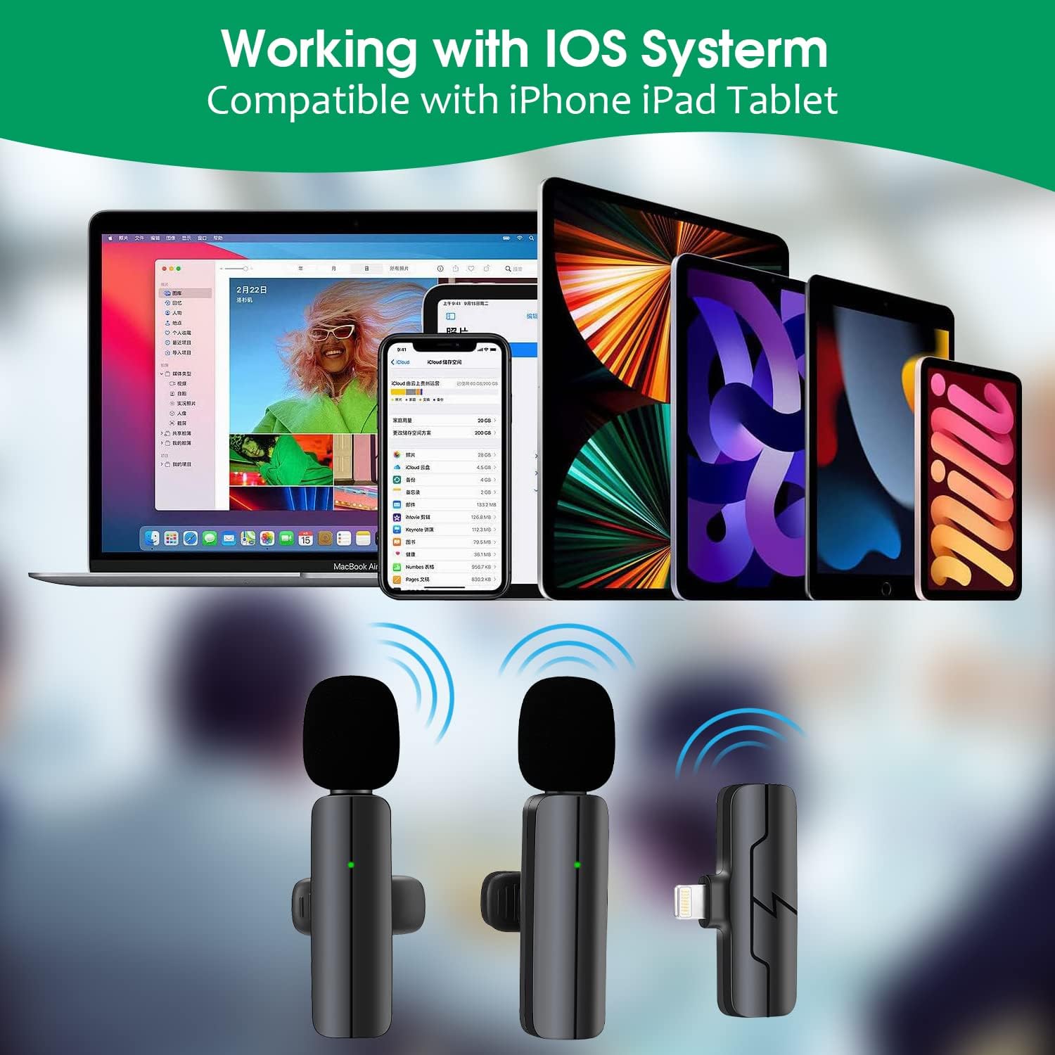 Lavalier Microphone for iPhone