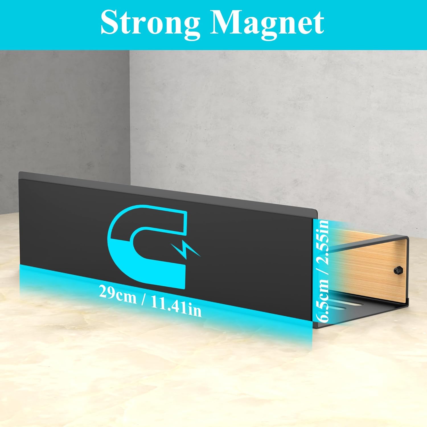 Metal 4 Pack Magnetic for Refrigerator