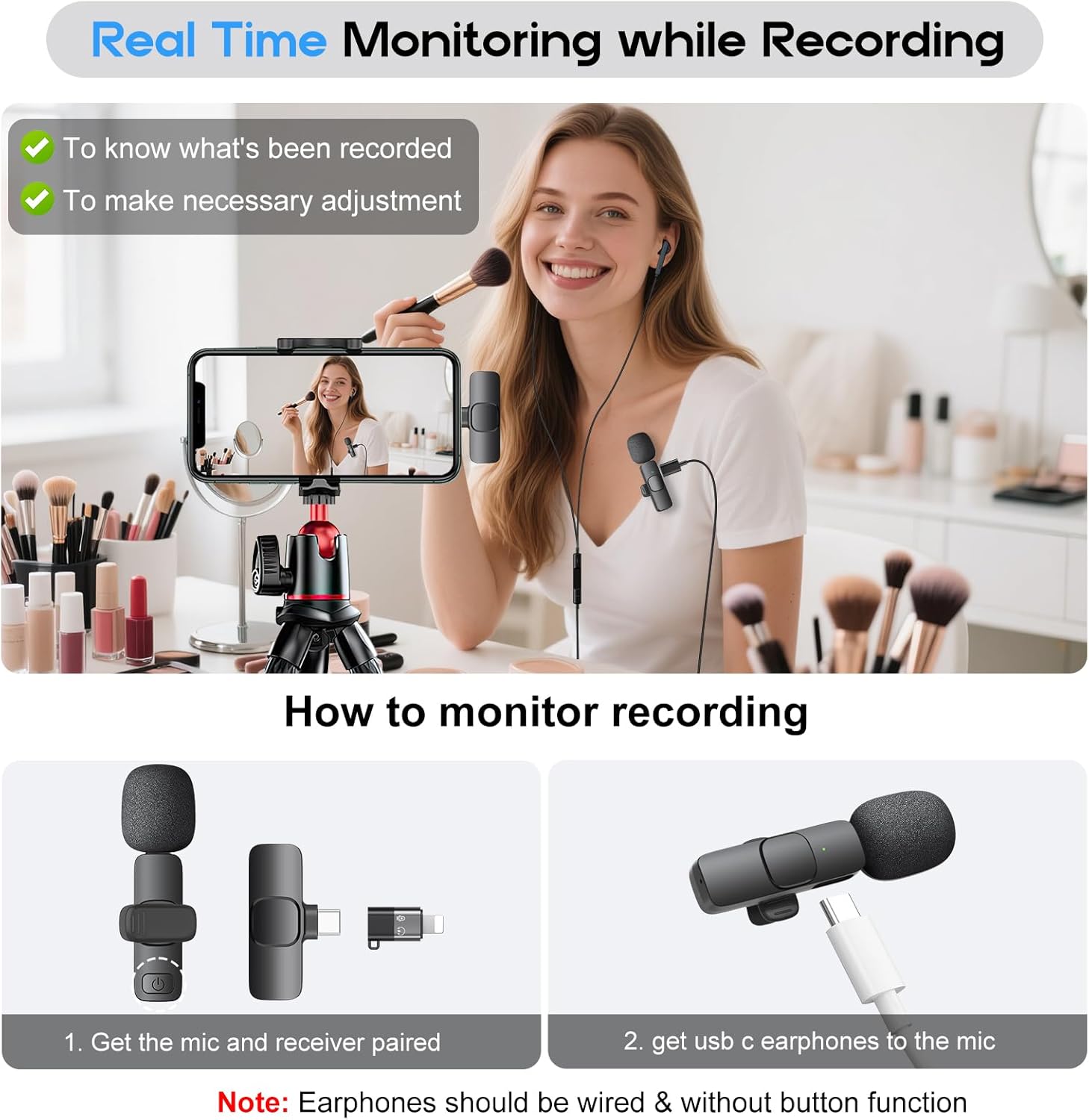 Lavalier Microphone for iPhone