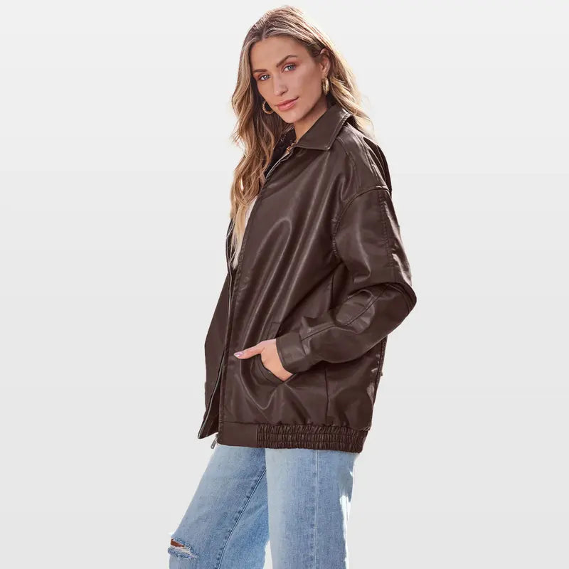 Leather Jackets Faux Suede
