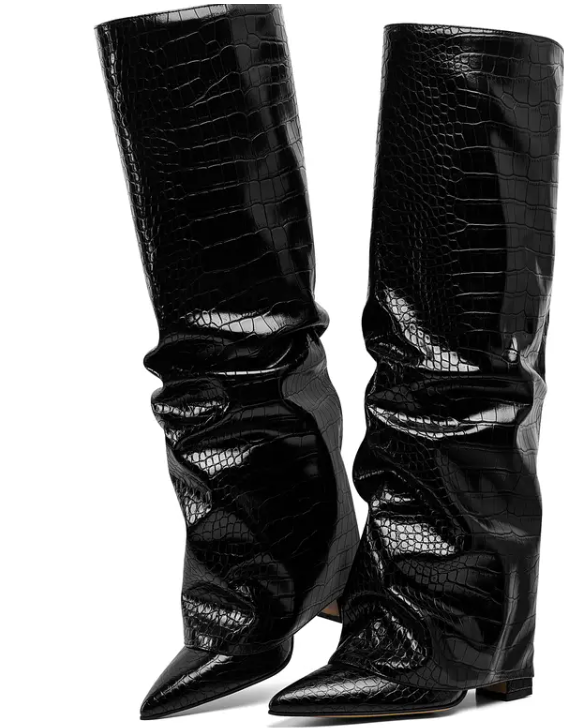 Schwarze Stiefel