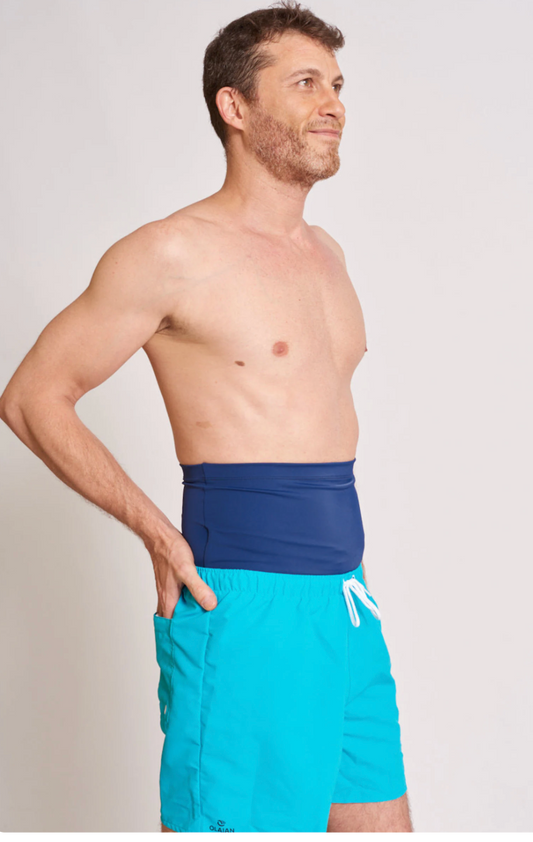 Swimming compression short