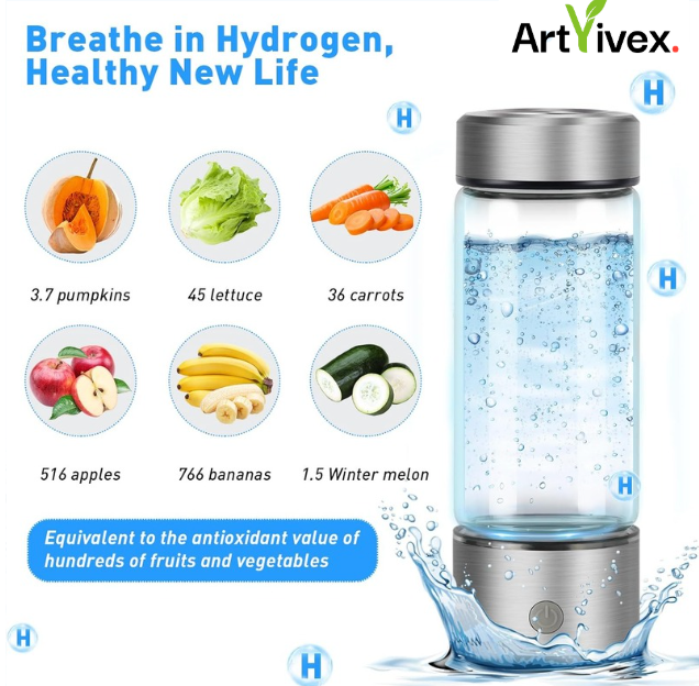 Artivex+ Hydrogen Water Bottle (diabetes)