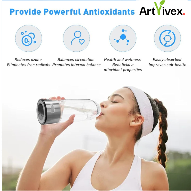 Artivex+ Hydrogen Water Bottle (diabetes)