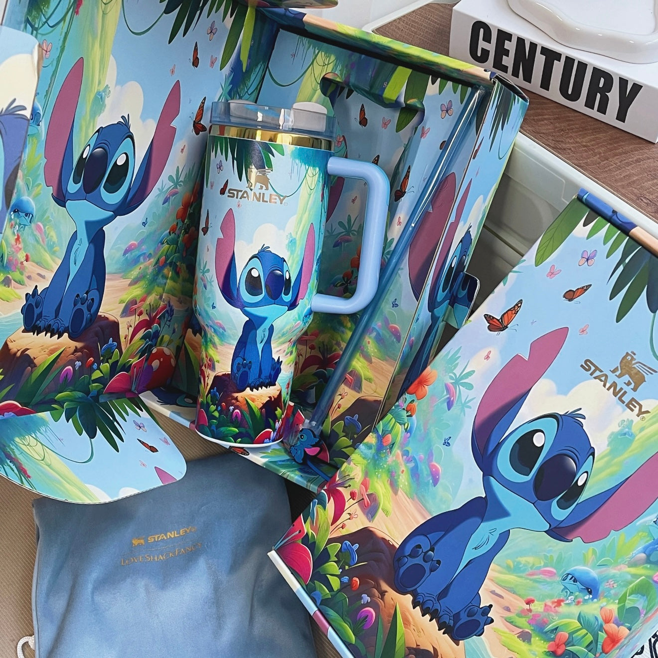 1,2 l Stitch-Becher, der im Dunkeln leuchtet