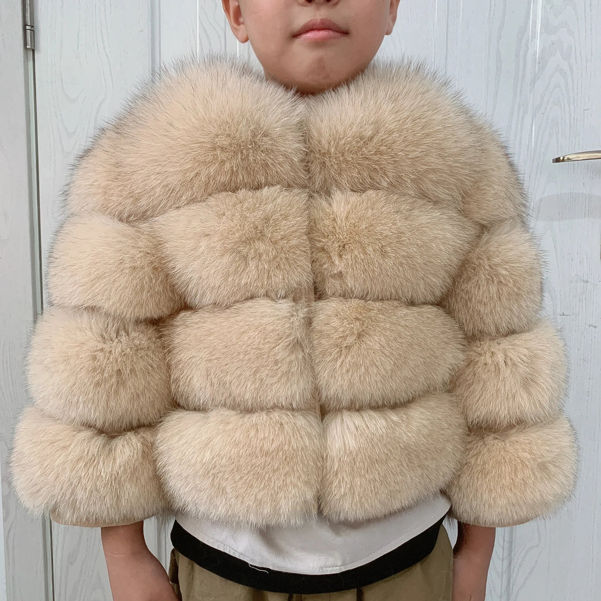 Kinder Pelzjacke