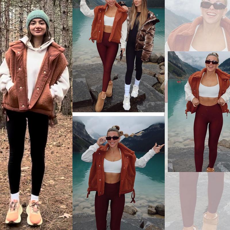 Women's Warm Fleece Fall Vest