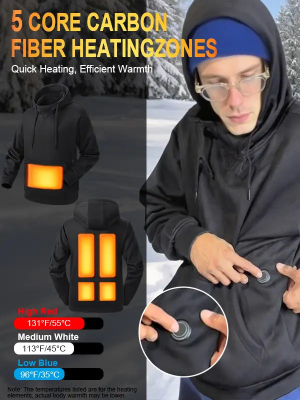 Winter Hoodie with battery