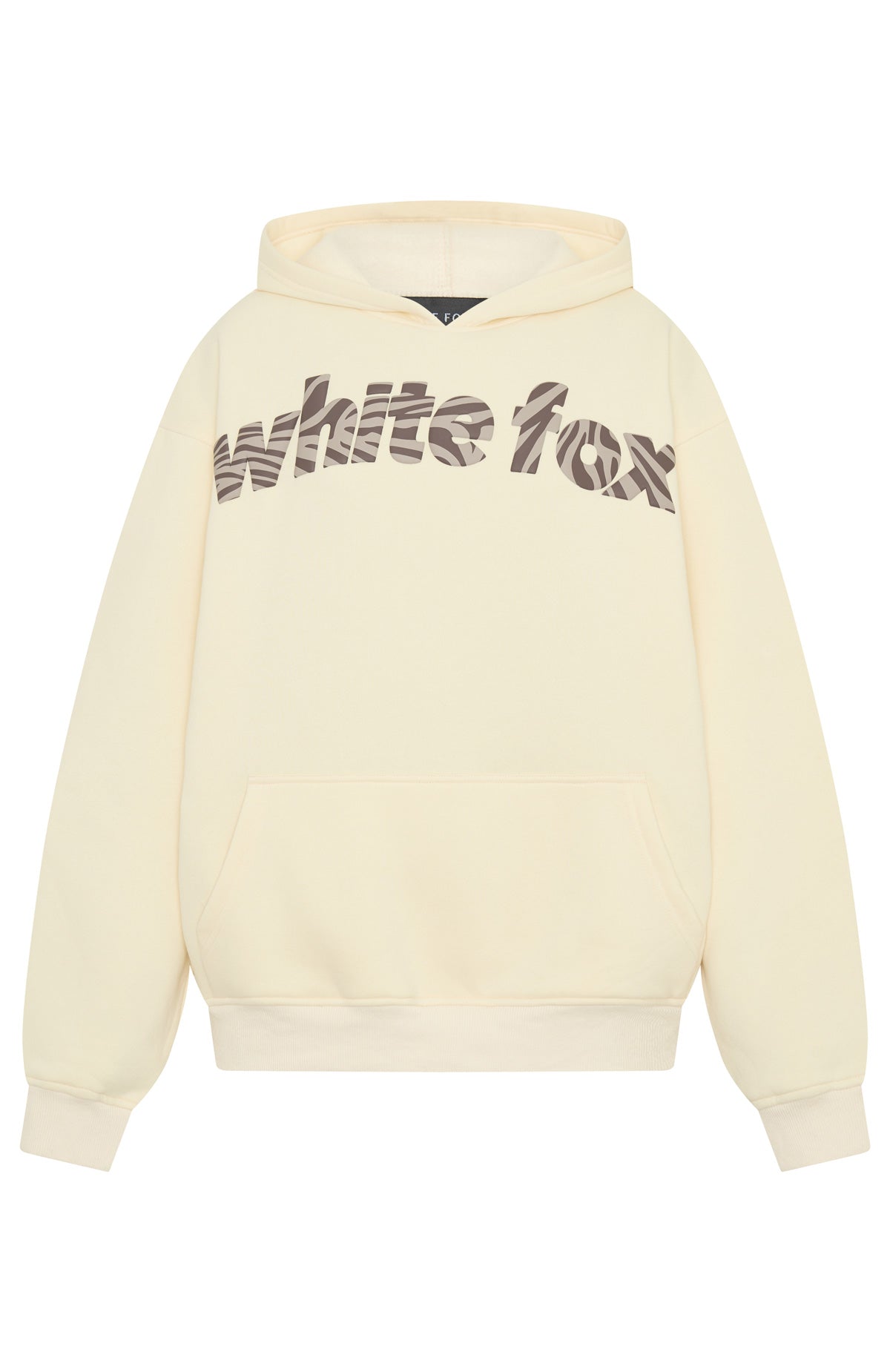 Weißer Fuchs Hoodie Zitrone 